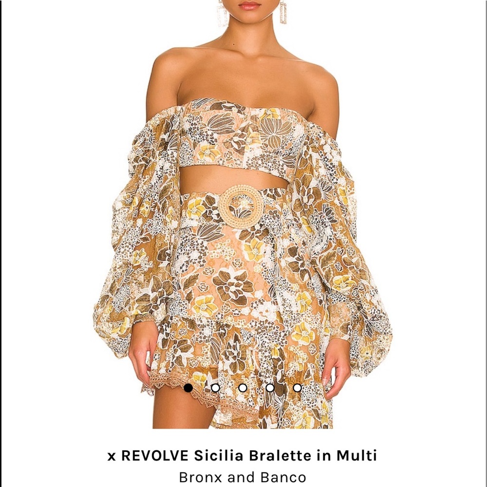 Bronx and Banco Sicilia Bralette - size large